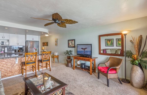 Honokowai Condo | OCEANFRONT 1 Bdrm Condo next to the water! Air conditioned - Kaleialoha 209