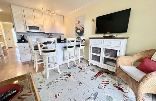 Isle of Palms Condo | Oceanfront 1 BR Condo with Pier and Pool