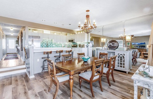 West Panama City Beach Condo | Oceanfront, 1st Floor (Lower), Fully-Updated, Luxurious 3-BR, 3-Bath Condominium