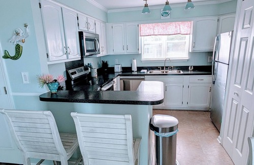 Surfside Beach Condo | Oceanfront 2 Bedroom with Pool, Linens included. Relax at "Latitude Adjustment"!