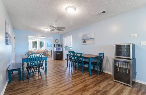 Folly Beach House | Oceanfront, 2 Large Decks & Open Floorplan - Living On The Edge