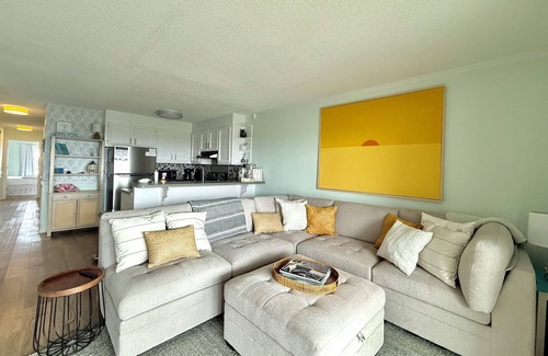 North Carolina Coast Condo | Oceanfront 2BR 2BA Condo- Private Beach Access and Pet-Friendly 🐶🌊☀️