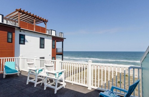 Wilmington Beach Condo | Oceanfront 3 Bedroom Penthouse with a Pool!