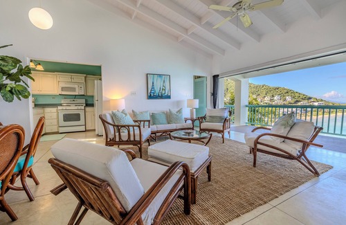 West End Villa | Oceanfront - 3 Bedroom Villa - BEST VIEW IN TORTOLA