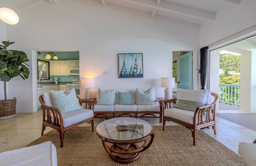 West End Villa | Oceanfront - 3 Bedroom Villa - BEST VIEW IN TORTOLA