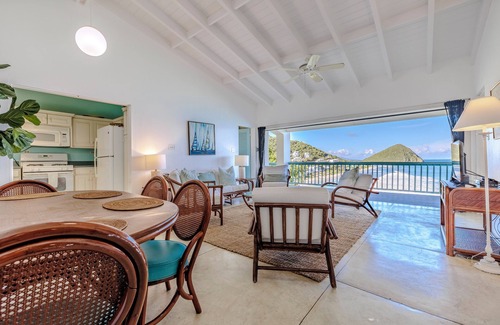 West End Villa | Oceanfront - 3 Bedroom Villa - BEST VIEW IN TORTOLA