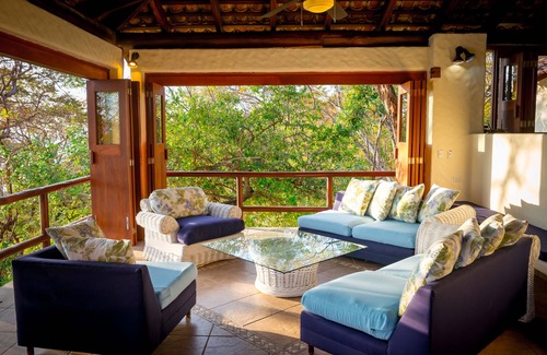 San Juan del Sur Villa | Oceanfront 5bdrm, sleeps 10, AC, pool, fibre optic, Playa Maderas surf break