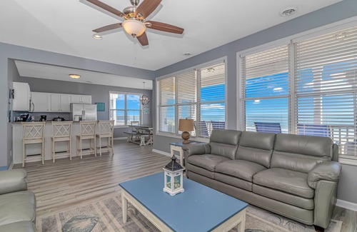 Garden City House | Oceanfront 6 bedroom house with heated pool right on beautiful Garden City Beach