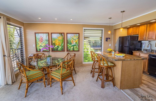 Honokowai Condo | OCEANFRONT! Air Conditioned Corner Unit only 10 Feet from Water! See Reviews!
