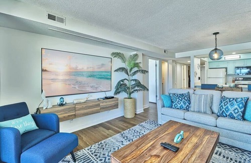 Ash Condo | Oceanfront Bliss: Spacious 3BR/3BA with Pool, Large Porch at Cherry Grove Point