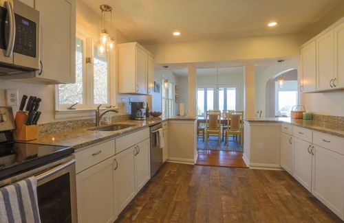 Folly Beach House | Oceanfront Beach House with Amazing Views, Private Beach Access, Sundeck, Yard & Screened Porches.