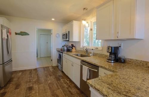 Folly Beach House | Oceanfront Beach House with Amazing Views, Private Beach Access, Sundeck, Yard & Screened Porches.
