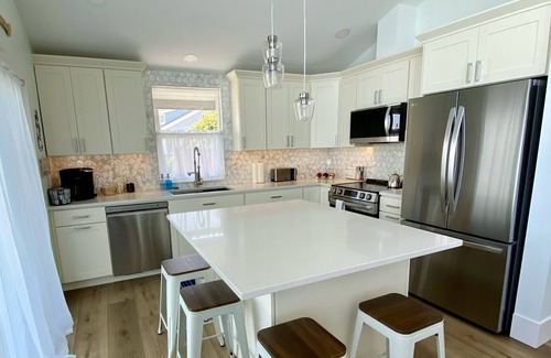 Camano Island House | Oceanfront Beach House on Camano Island: Gone Coastal Beach House.