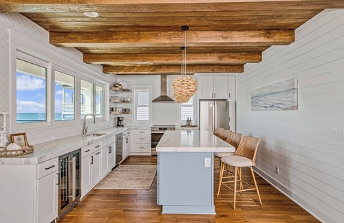 Pawleys Island House | Oceanfront beach house, elevator to 1st floor, elevated pool, dog friendly