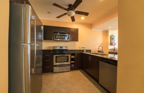 Barrio Los Faroles Condo | Oceanfront Beachfront condo The Palms Jacó Beach Vacation Rental 102 Costa Rica