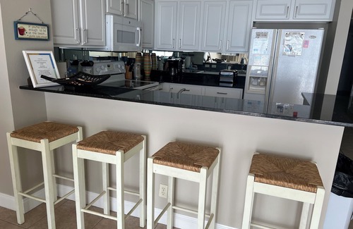 Panama City Beach Condo | Oceanfront by Pier Park - 3rd Floor-Beach Chairs - Spend Autumn at the Beach!