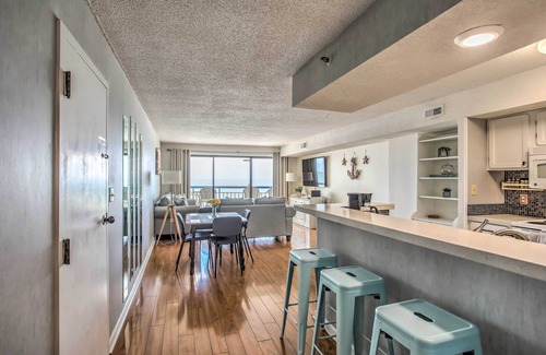 Cherry Grove Beach Condo | Oceanfront Condo w/Pool in North Myrtle Beach