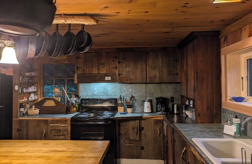 Georgetown House | Oceanfront Cabin-Castle in Maine Woods