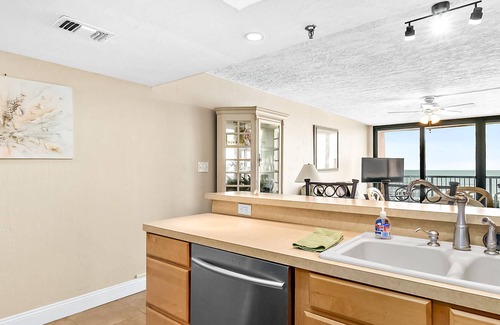 New Smyrna Beach Condo | Oceanfront condo with balcony, pool, tennis & shuffleboard