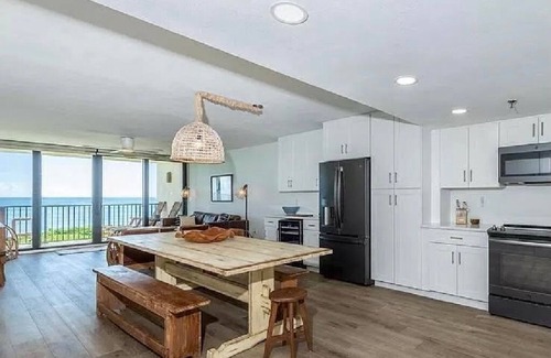 Bethune Beach Condo | Oceanfront condo steps from quiet no drive beach