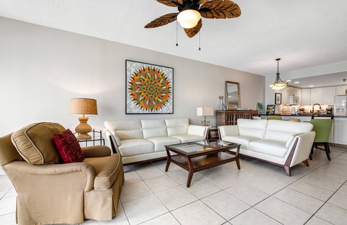 Pensacola Beach Condo | Oceanfront Condo w/Free WiFi, Central AC, W/D, Shared Hot Tub, Outdoor Pool, Gym