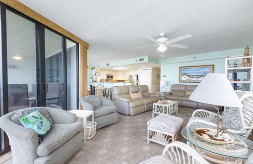 Bethune Beach Condo | Oceanfront Corner Unit at Chadham-by-the-Sea/Car Free Beach/CH210