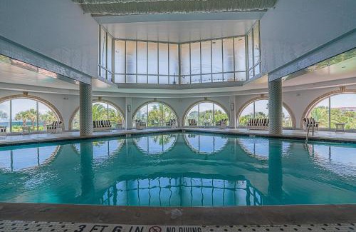 Galveston Apartment | Oceanfront Diamond Beach Condo with views tons of amenities and indoor pool