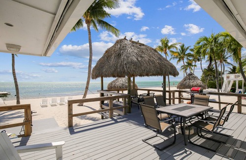 Layton House | Oceanfront Duplex with Spectacular Views, Beach, & Dock