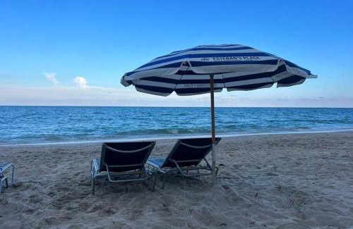 Hallandale Beach Apartment | Oceanfront Elegance, Full Kitchen & Miami Beach Charm -A