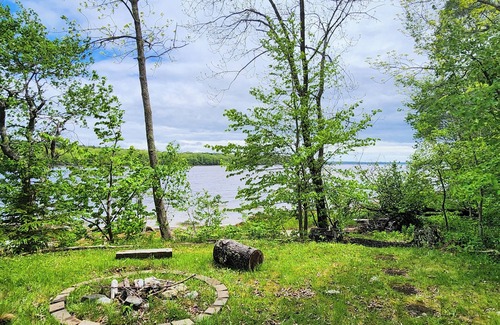Waldo County House | Oceanfront Escape! Private Beach/Outdoor Sauna/Large Deck/Firepit