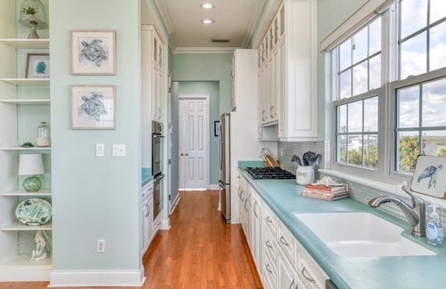 Crescent Beach House | Oceanfront Family Escape! Two Balconies, Private Boardwalk to Beach, Hot Tub! $300 in Free Tickets!