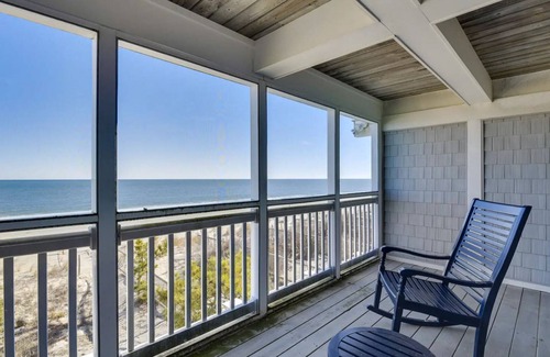 Bethany Beach House | Oceanfront Getaway Private Beach & Stunning View