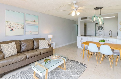 Port Canaveral Condo | Oceanfront - Ground Floor - Steps to the Beach - Next to Cocoa Beach Pier