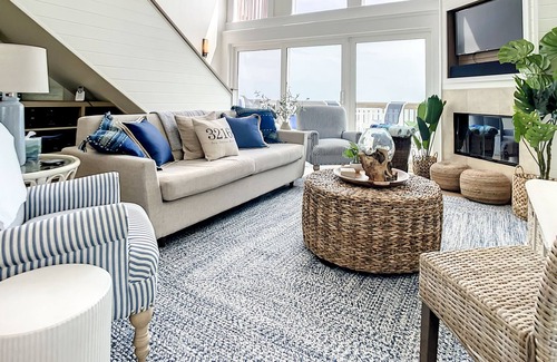 Bethune Beach House | Oceanfront home on quiet beach! Four levels of sun decks! 6847S