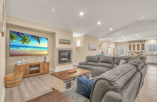 Warrenton House | Oceanfront Home is Located in the private, Gated Community of Surf Pines.