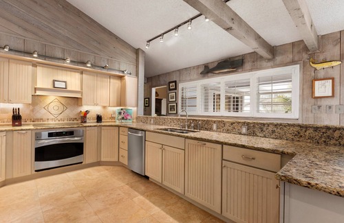 Marathon House | Oceanfront Home on Deep Water Canal w/Dock, Pool, Hot Tub, Kayaks, Pool Table!