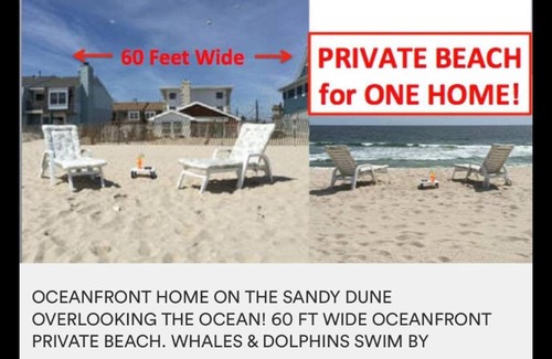 Mantoloking House | Oceanfront Home + Private Beach + Pool