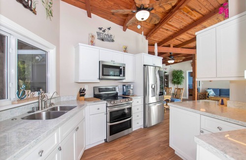 Cutthroat Harbor Estates House | Oceanfront Home With Large Private Deck with boat dockage