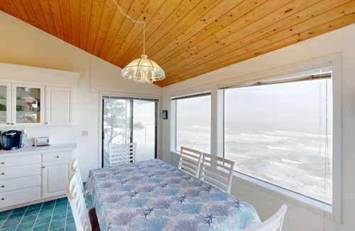 Oceanside House | Oceanfront home w/WiFi, two balconies & lovely views - dogs are welcome