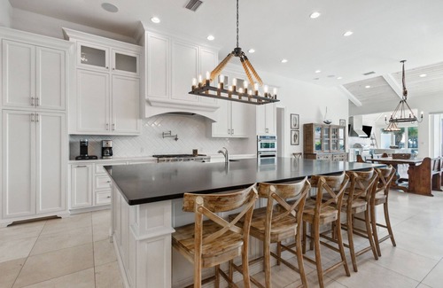 Fernandina Beach House | Oceanfront | Luxury Beachfront Home | Wall to Wall Folding Glass Doors Opening to Private Pool Deck