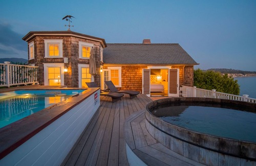 Santa Barbara House | OCEANFRONT, POOL, PRIVATE BEACH ACCESS - 5 bed 7 bath