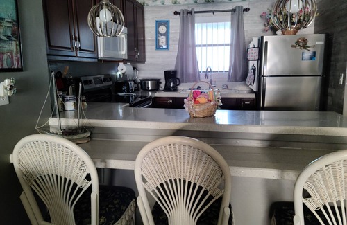 Sneads Ferry Condo | Oceanfront Sunrises, Soundside Sunsets, Dolphins & More from your deck