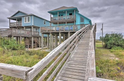 Freeport House | Oceanfront Sea Dreams Beach House by Jetty Park!