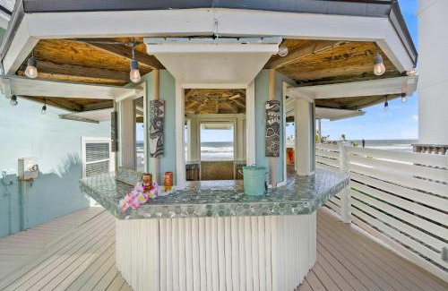 Vilano Beach House | Oceanfront, Serenity Under the Sea, Tiki Bar and Grand Deck!