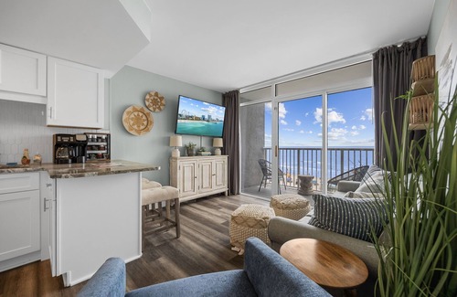 Arcadian Shores Condo | Oceanfront Summer Escape at Seawatch Resort – Pools/Spas/Amazing Ocean Views