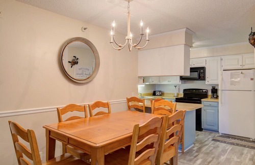 Sneads Ferry Condo | Oceanfront condo with elevator, private beach, ocean view, community pool, grill