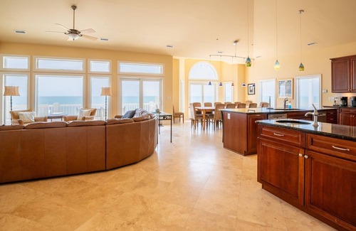 Ocean Sound Village House | Oceanfront Estate with private pool and hot tub
