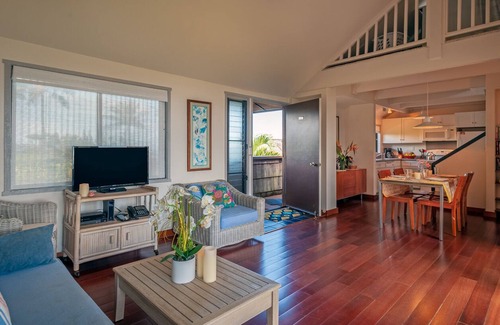 Princeville Condo | Oceanfront views all the way to the lighthouse!