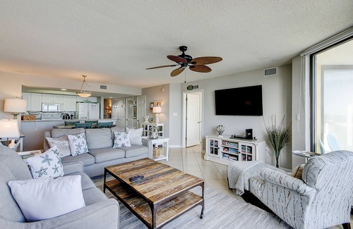 Folly Beach Villa | Oceanfront villa with incredible views, balcony & 2 community pools