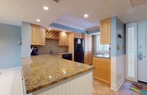 Folly Field Condo | Oceanfront villa with WiFi, full kitchen, pool, & hot tub - beach nearby